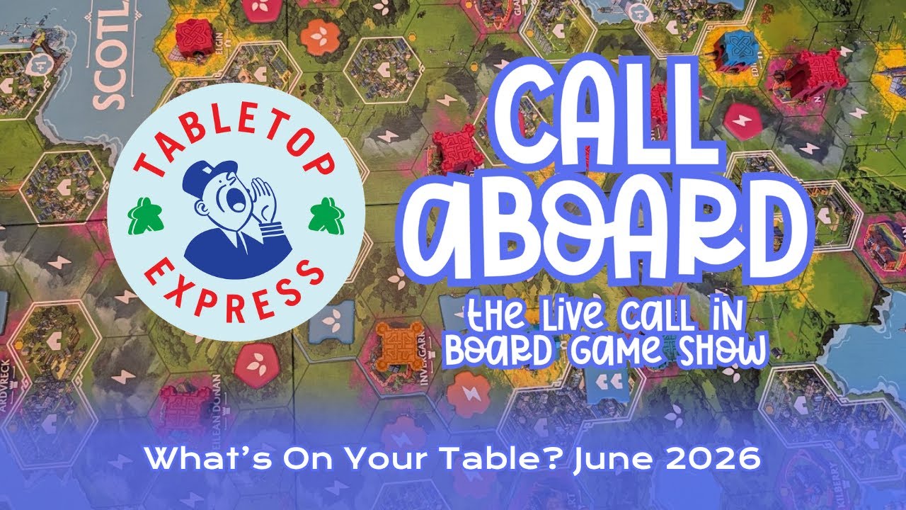 Favorite Games Played - June 2026 | Live Board Game Call-in Show