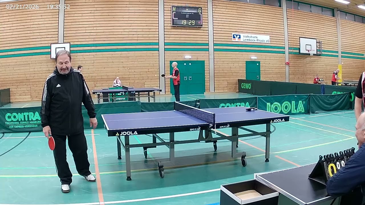 SSV Rhade 2 : TTC Lembeck 2, Günter : Schulte im Walde, Patrick : Ranczka