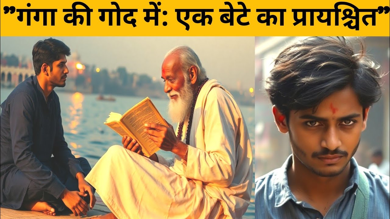 "गंगा की गोद में: एक बेटे का प्रायश्चित" | heart touching story