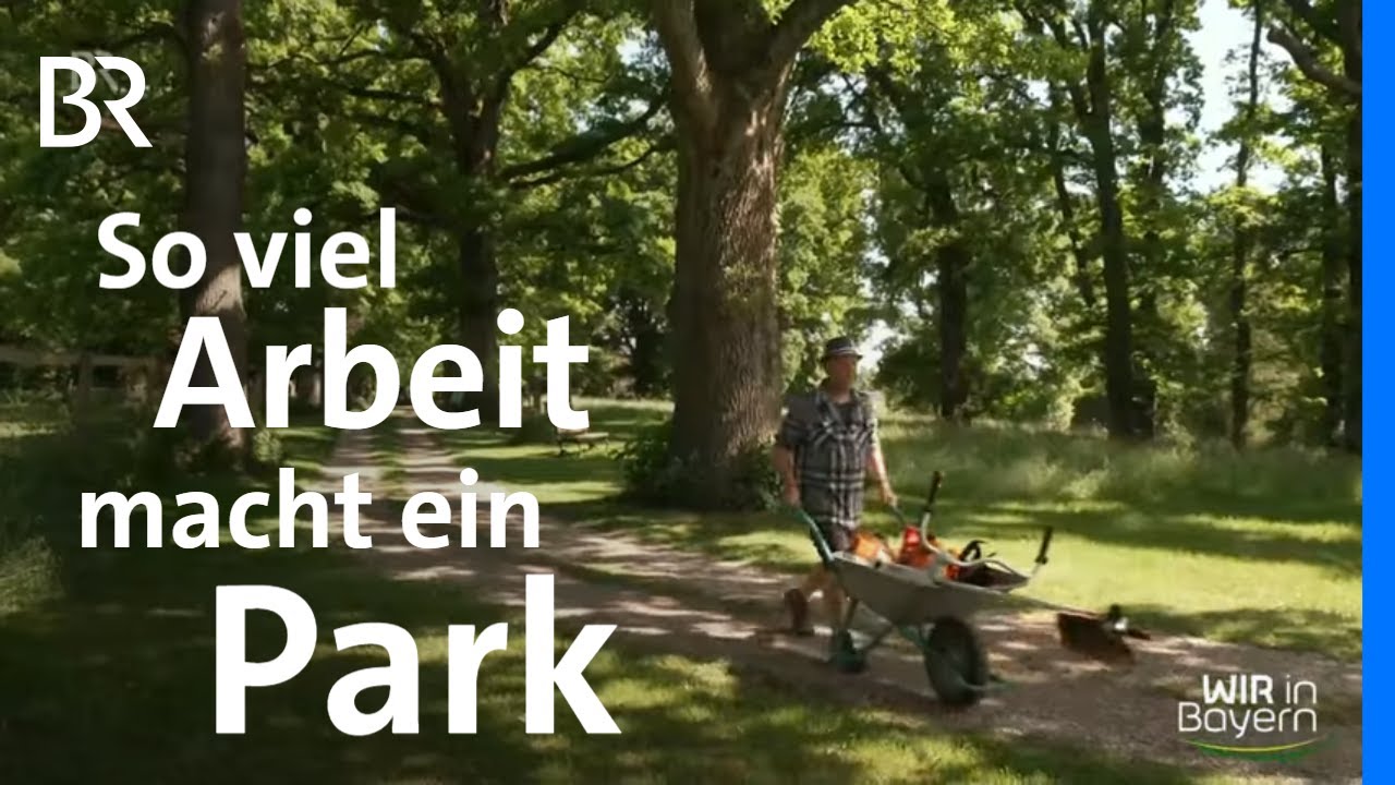 Ehrenamtliche k&uuml;mmern sich um Landschaftspark: Schacky-Park erwacht zum Leben | Wir in Bayern | BR