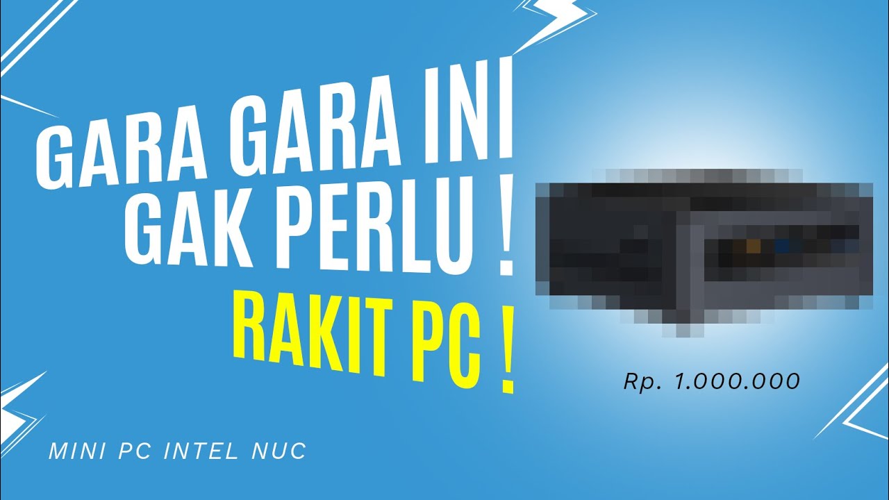 Rekomendasi Komputer murah 1 jutaan tapi bukan i9 2024 | MINI PC INTEL NUC
