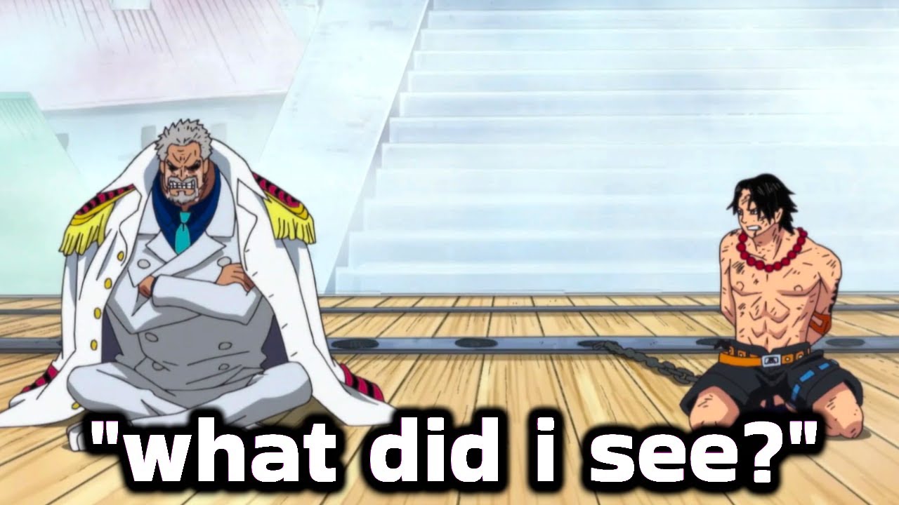 Garp at Marineford was interesting...
