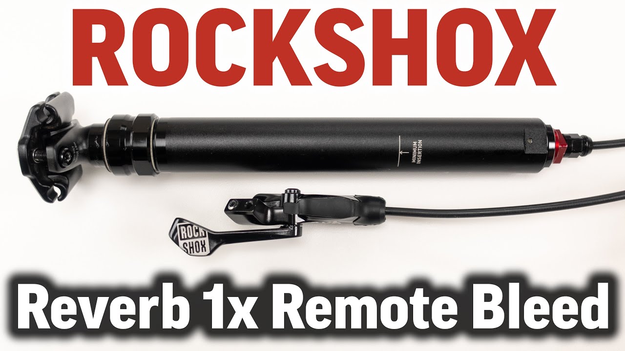 Rockshox Reverb 1x Remote Bleed Service guide for Beginners. Simple and Quick, but still annoying 😉