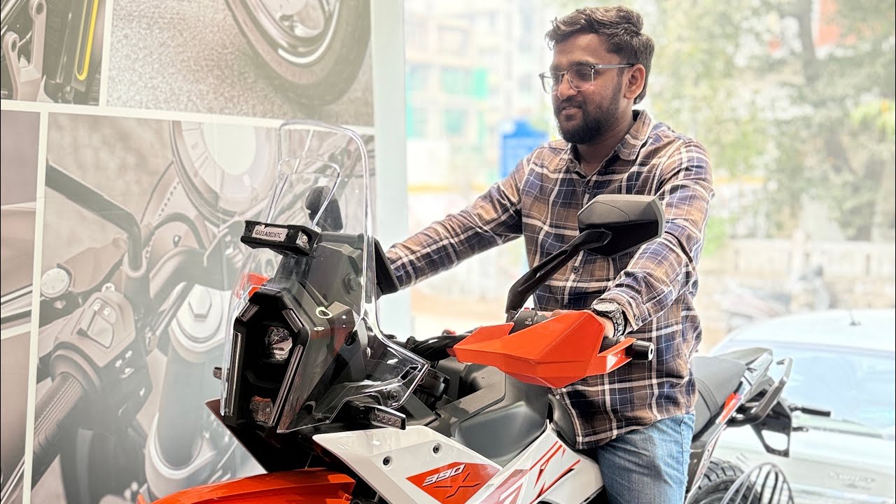 Test Drive of KTM Adventure 390 X Plus 2026| Ahmedabad,KTM Panchvati | #ktm #adventure #biker #bike 