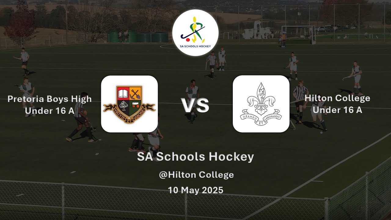 Pretoria Boys High U16A Boys vs Hilton College U16A Boys Hockey Match - Hilton College - 10 May 2025
