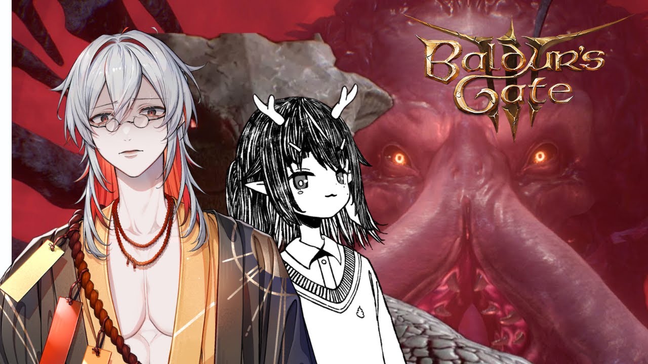 【Baldur's Gate 3 DURGE】where the clown w/  @miromitsuki  【KUMAMO | Matsuo Kumagaya】
