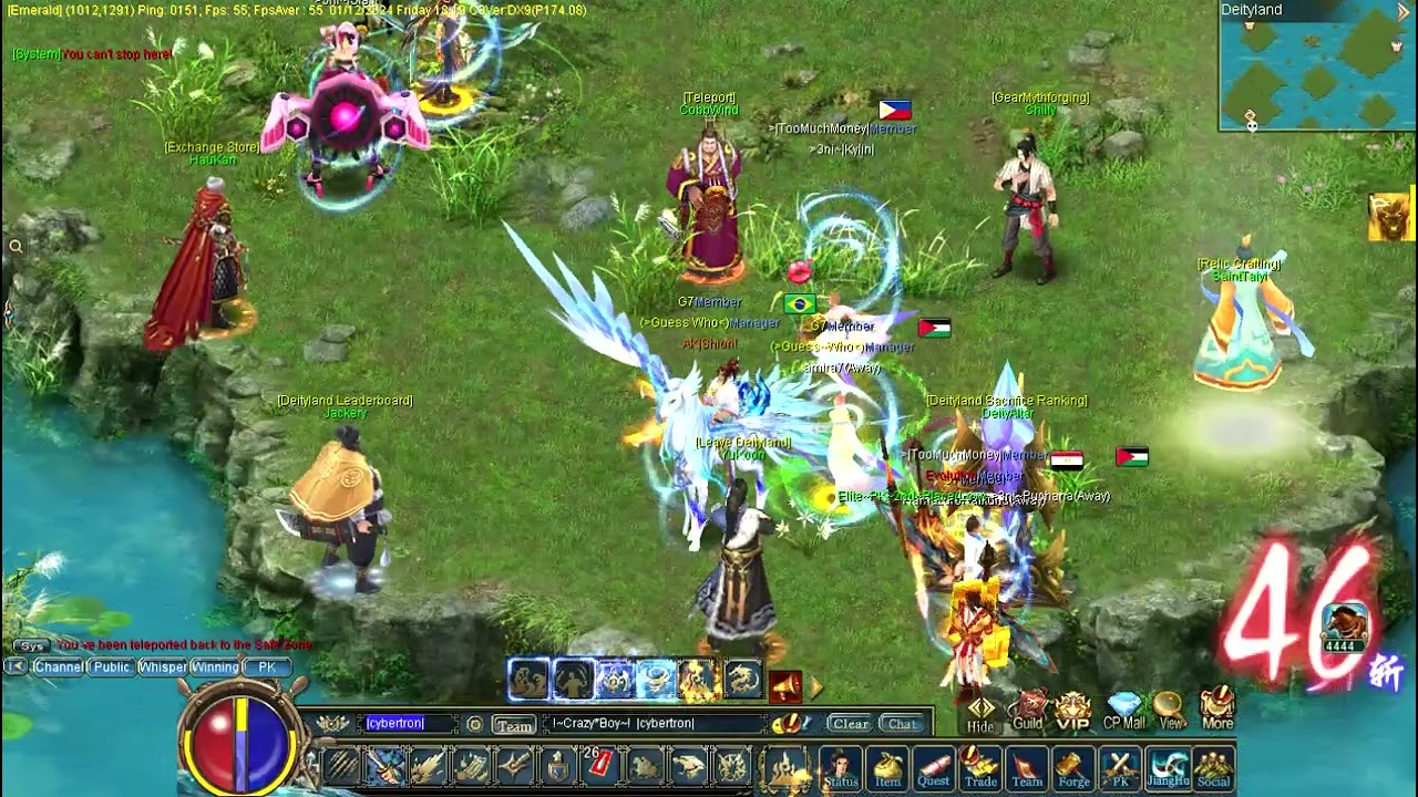 BotParty in deityland
