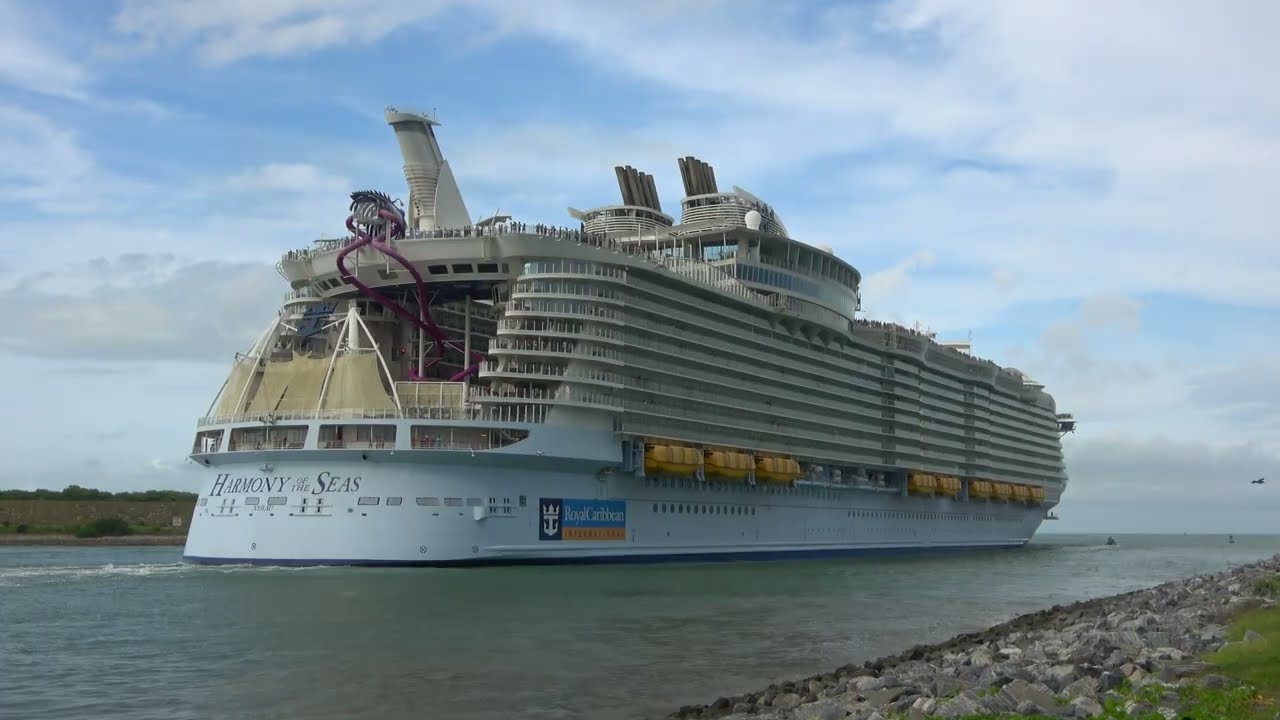 Mariner and Harmony of the Seas Set Sail from Port Canaveral