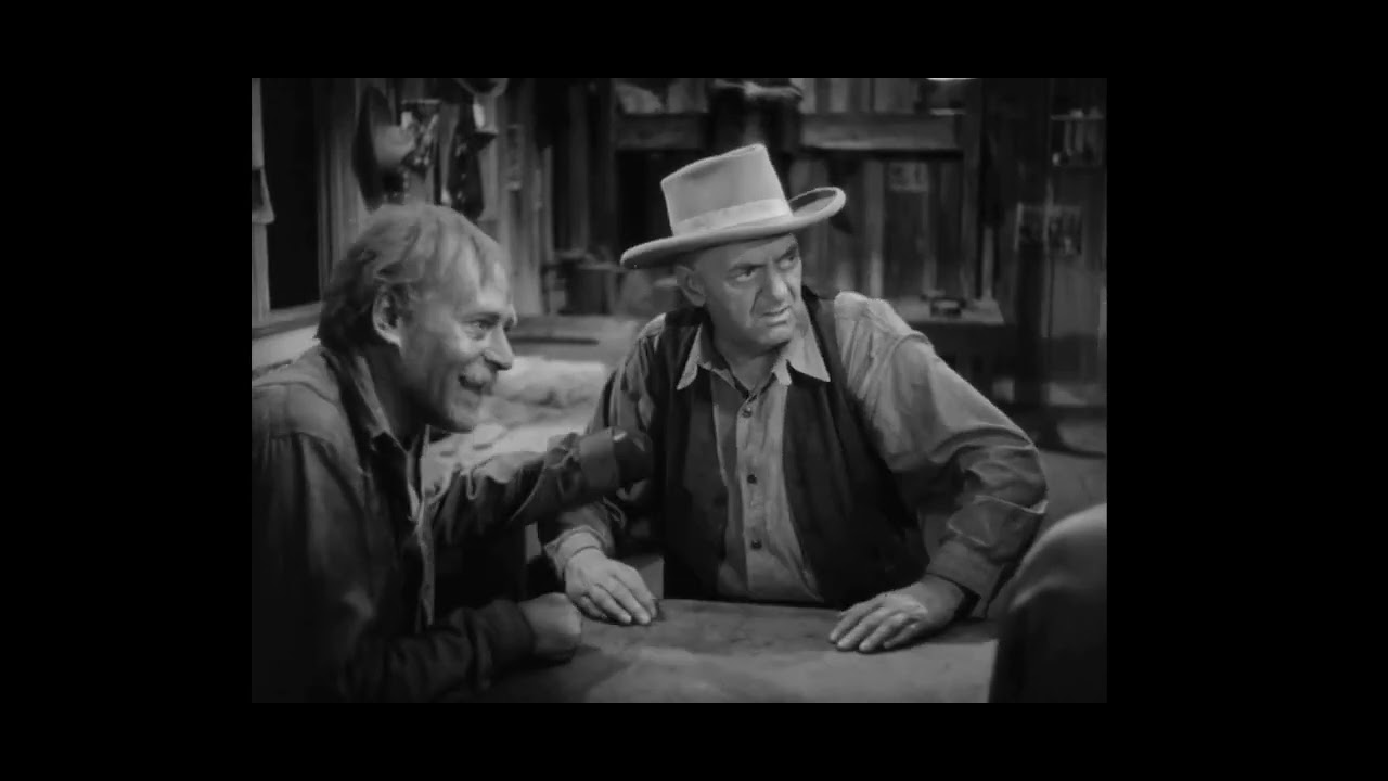 Of Mice and Men (1939). Roman Bohnen and his dog with a touching score by Aaron Copland. 