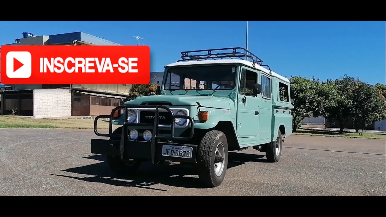 Toyota bandeirante de leilão pronta... Pick up cabine dupla.  Motor OM-314.