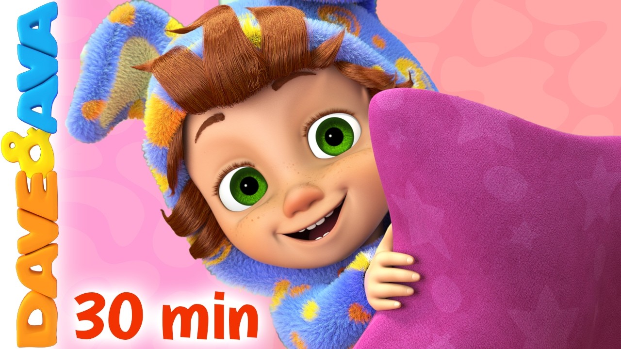 🤗 This is the Way We Go to Sleep & More Nursery Rhymes | Mix a Pancake | Baby Songs | Dave and Ava 🤗