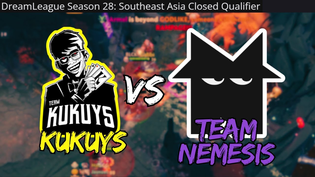 Kukuys vs Nemesis | DreamLeague Season 28: Southeast Asia Close Qualifier