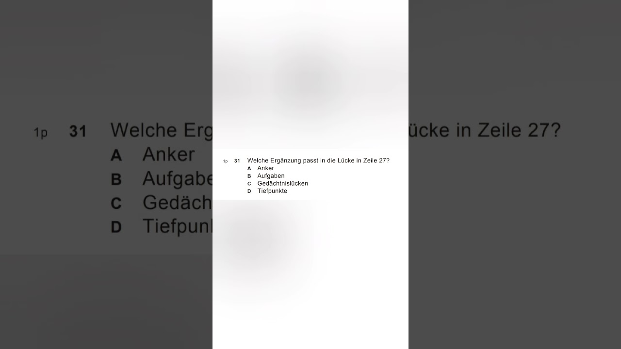 Open plekken in examenteksten