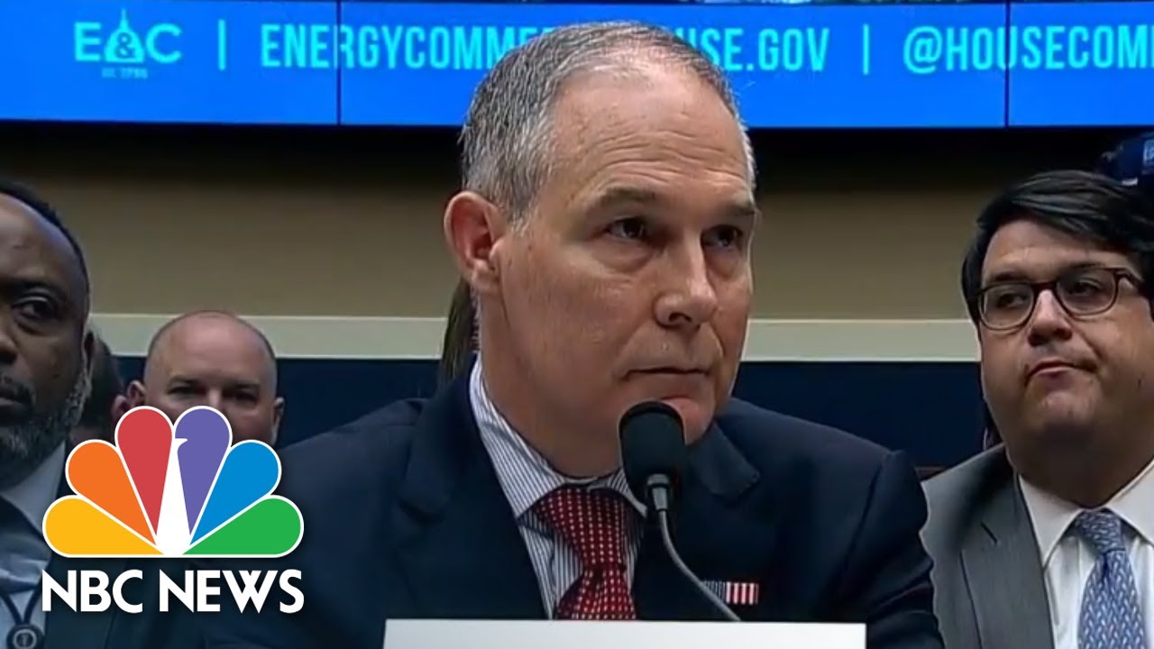 EPA Chief Scott Pruitt Resigns | NBC News