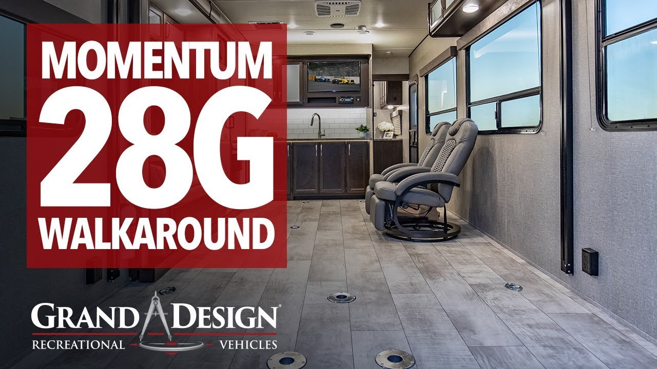 Grand Design Momentum 28G Toy Hauler Walkaround