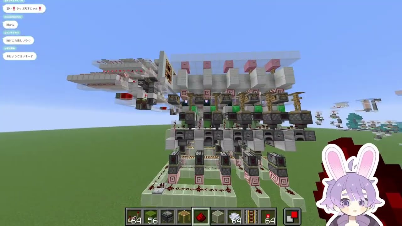 【朝活】もぐらたたきを作ろう2【マイクラ】