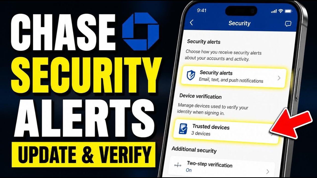 How to update your Chase Online Security alerts and device verification - Detailed Guide