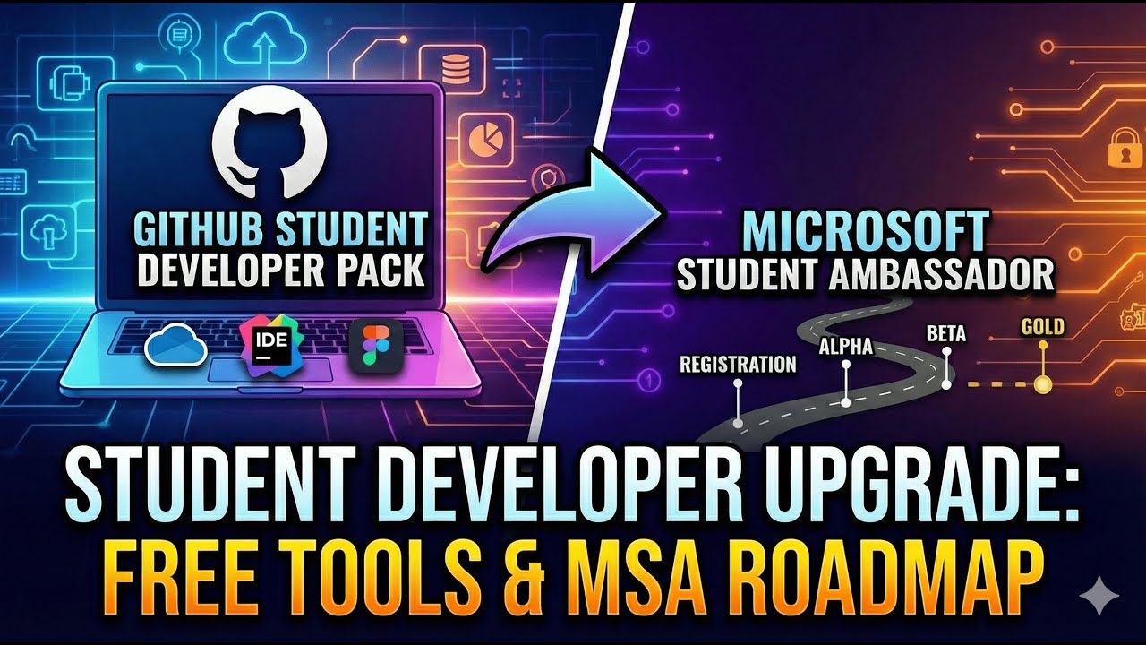 The Ultimate Student Developer Upgrade: Free Tools & MSA Roadmap