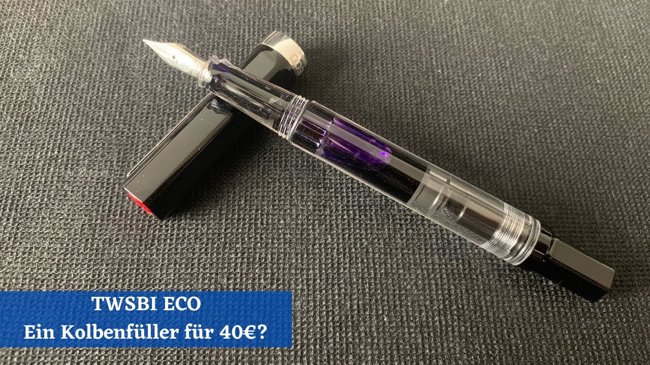 TWSBI ECO - Ein Kolbenfüller für 40€? - Review Deutsch