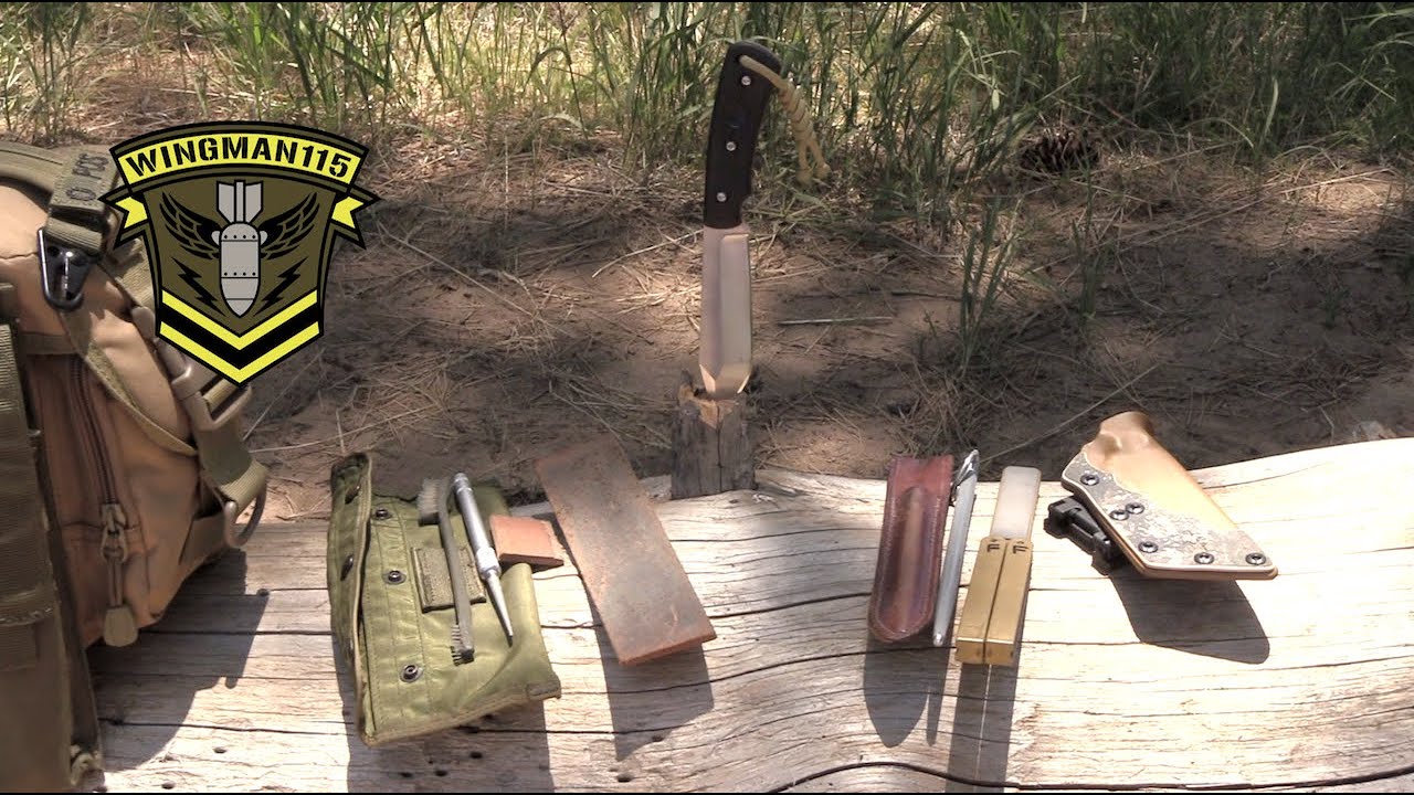 Knife Sharpening Field Kit