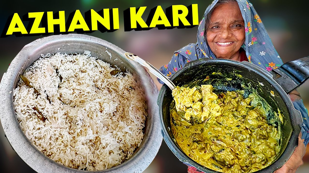 AZHANI KARI & GHEE RICE ❤️ | TRADITIONAL MUTTON RECIPE  | Country Kitchen Tamil