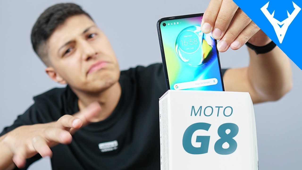MOTO G8! TA muito BARATO e o PORQUE não é MUITO BOM! UNBOXING