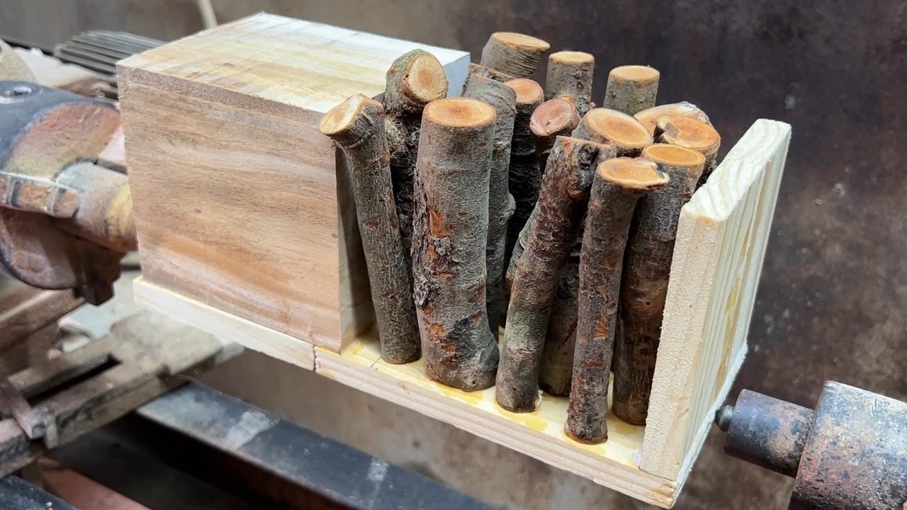 Amazing Woodturning Crazy - Extremely Creative Ideas From Firewood Sticks And Unique Works On Lathe