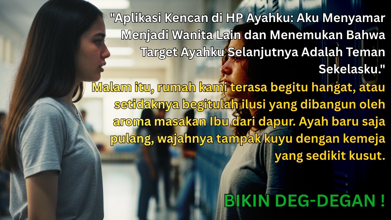 APLIKASI KENCAN DI HP AYAHKU! AKU MENYAMAR MENJADI WANITA LAIN DAN MENEMUKAN RAHASIA