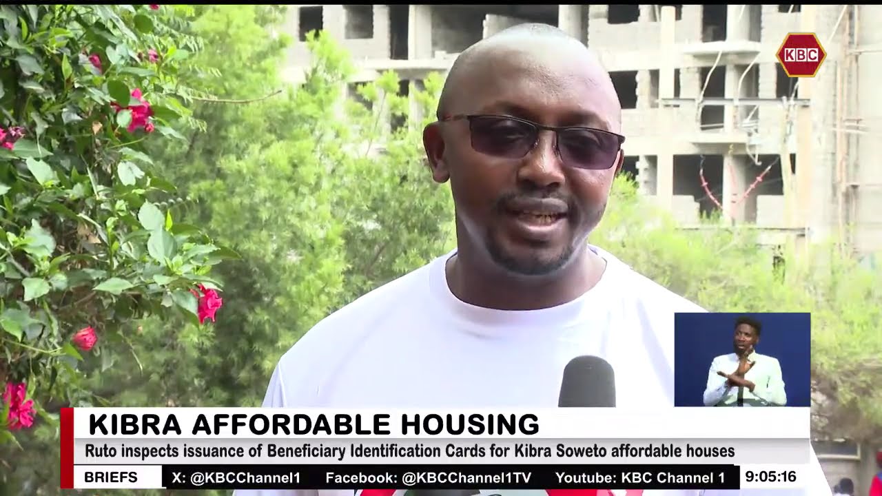 Ruto inspects issuance of Beneficiary IIDs for Kibra Soweto affordable houses