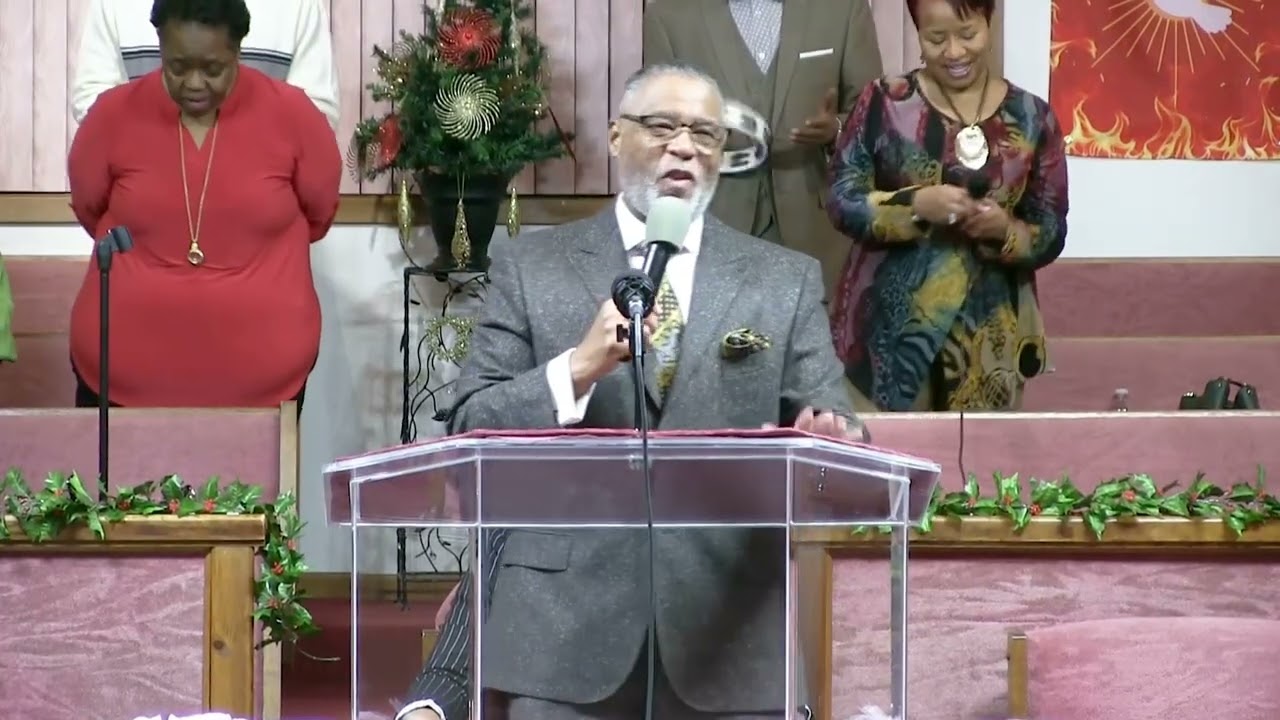 Luke 18:1-5.  It's Time to Push!  St  Paul MBC Service   Dec 28, 2025