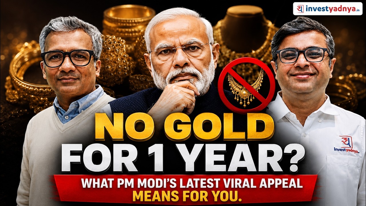 Understanding PM MODI Speech on Economy - NO GOLD, SAVE FUEL | Stock Market क्यों गिरा आज? 11 May'26