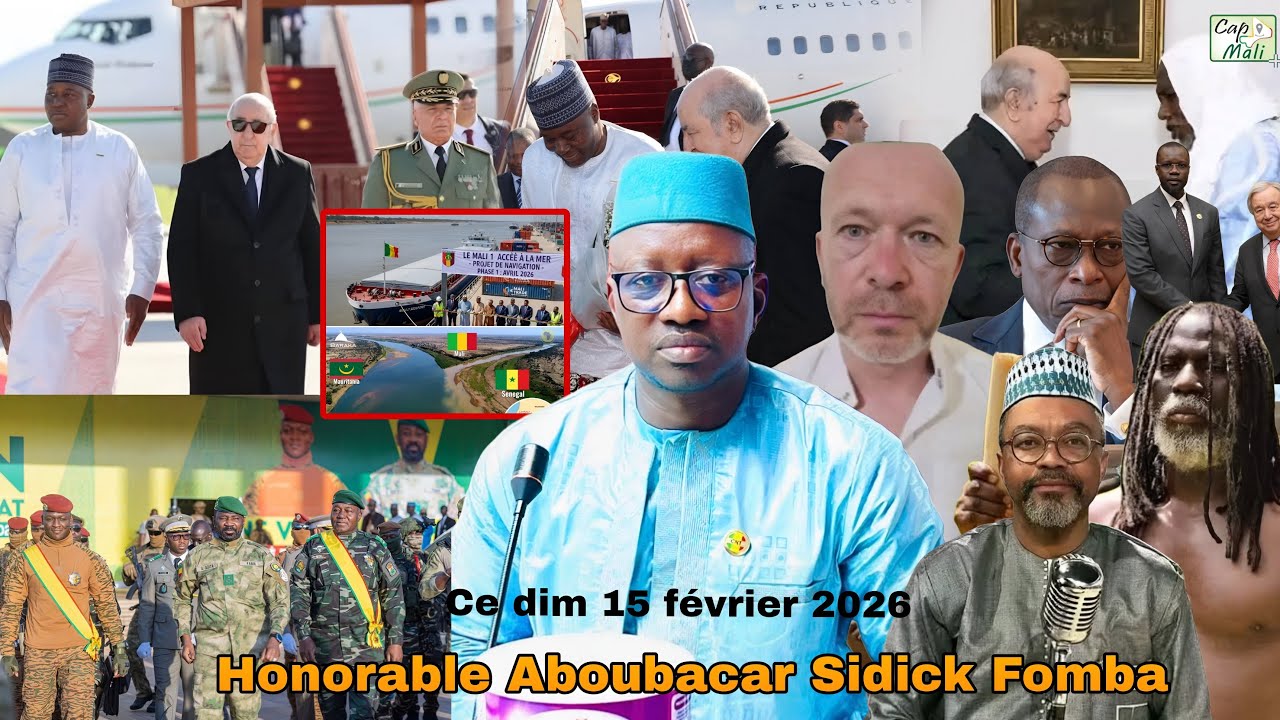 URGENT ! HONORABLE FOMBA LA VISITE DU GÉNÉRAL TIANI À L'Algérie, PROJET DE MER, SITUATION SÉCURITAIR