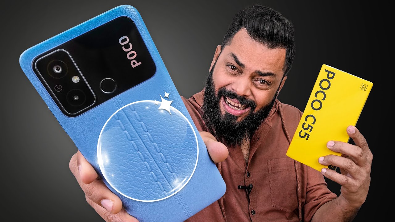 POCO C55 Unboxing & First Impressions⚡6.7