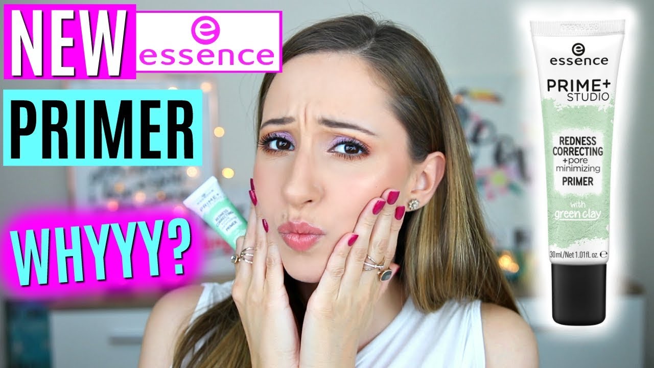 Essence Prime + Studio Redness Correcting Primer With Green Clay