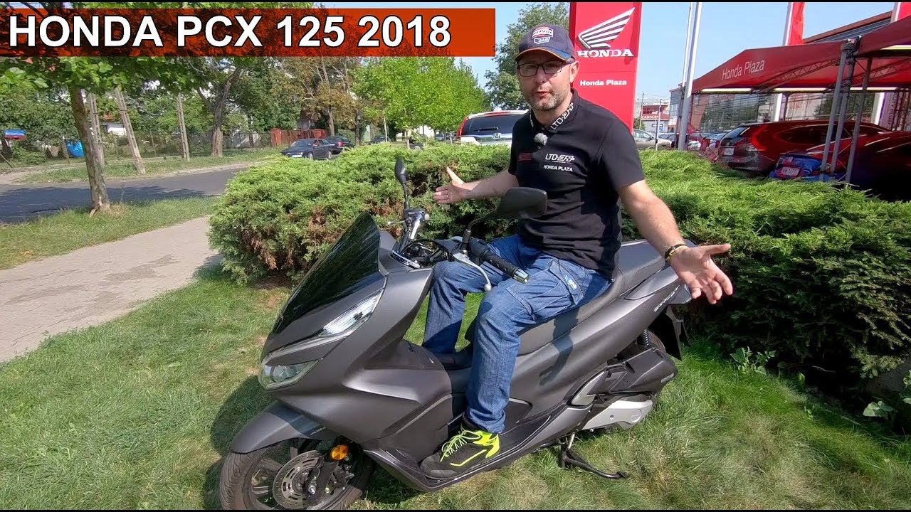 Krzysztof Honda- #86 Test Honda PCX 125 nowość 2018 przyspieszenie 0-60km/h,0-100km/h + prędkość max