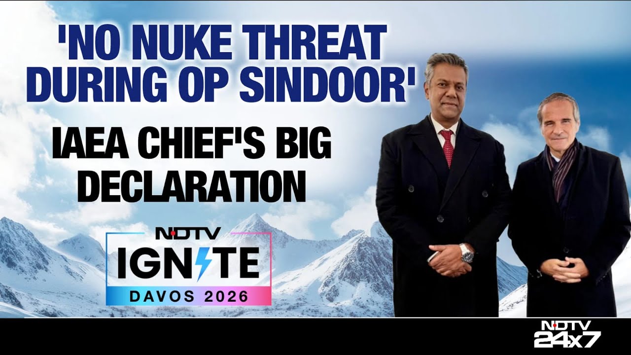 Davos 2026 | 'No Nuke Threat During Operation Sindoor': IAEA Chief's Big Declaration