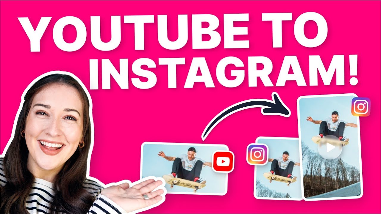 Как опубликовать видео с YouTube в Instagram | STORY, REEL, IGTV и POST!