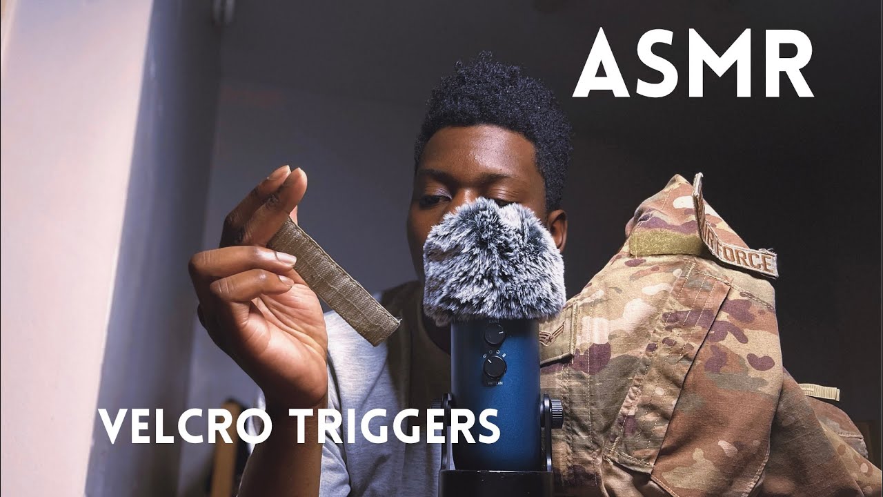 ASMR With Velcro | ￼Scratching, ￼ Crinkles, ￼￼Fabric Rubbing