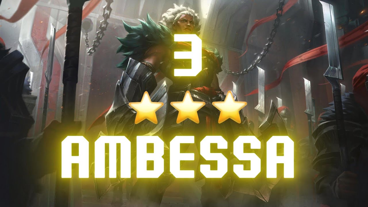 RANK GRIND | 3 STAR AMBESSA ⭐⭐⭐ | TFT SET 16