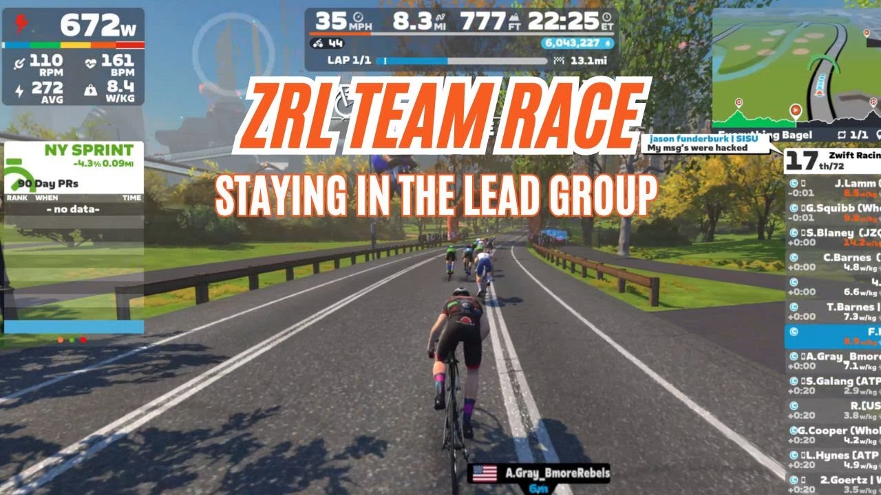 Zwift Racing League 2025 - Pace Group C