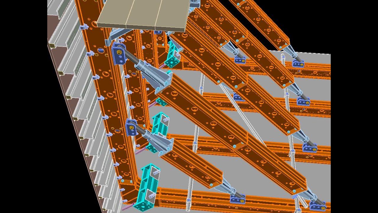 Single Side Wall Formwork A Frame Design