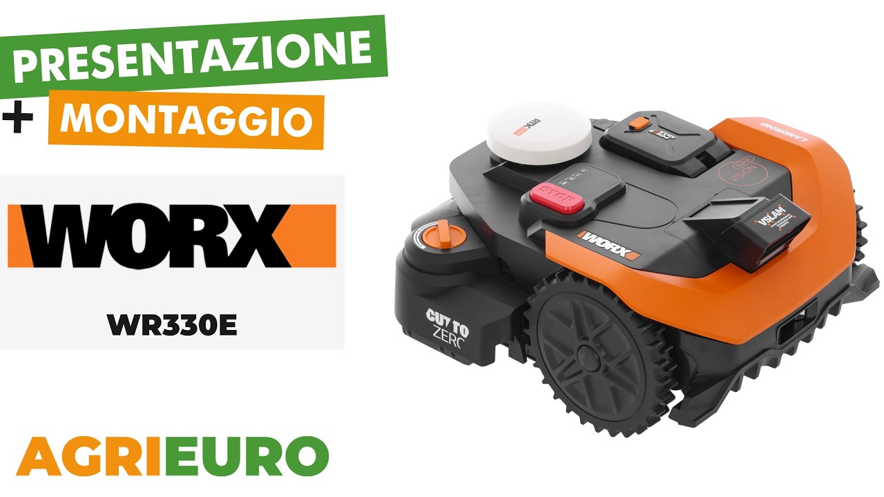 Worx Landroid Vision Cloud WR330E - Robot Tagliaerba - Presentazione e Montaggio