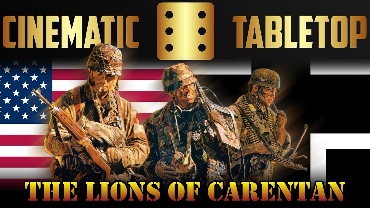 Львы Карентана [Отчёт о битве в режиме Bolt Action] | Кинематографический настольный фильм