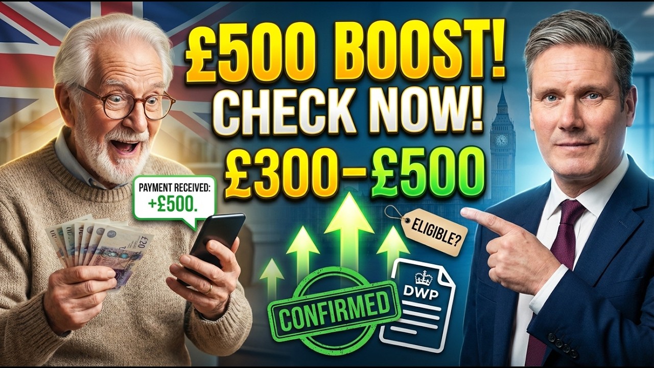 UK Pension Boost: &pound;300&ndash;&pound;500 DWP Payments Confirmed &ndash; Check Eligibility