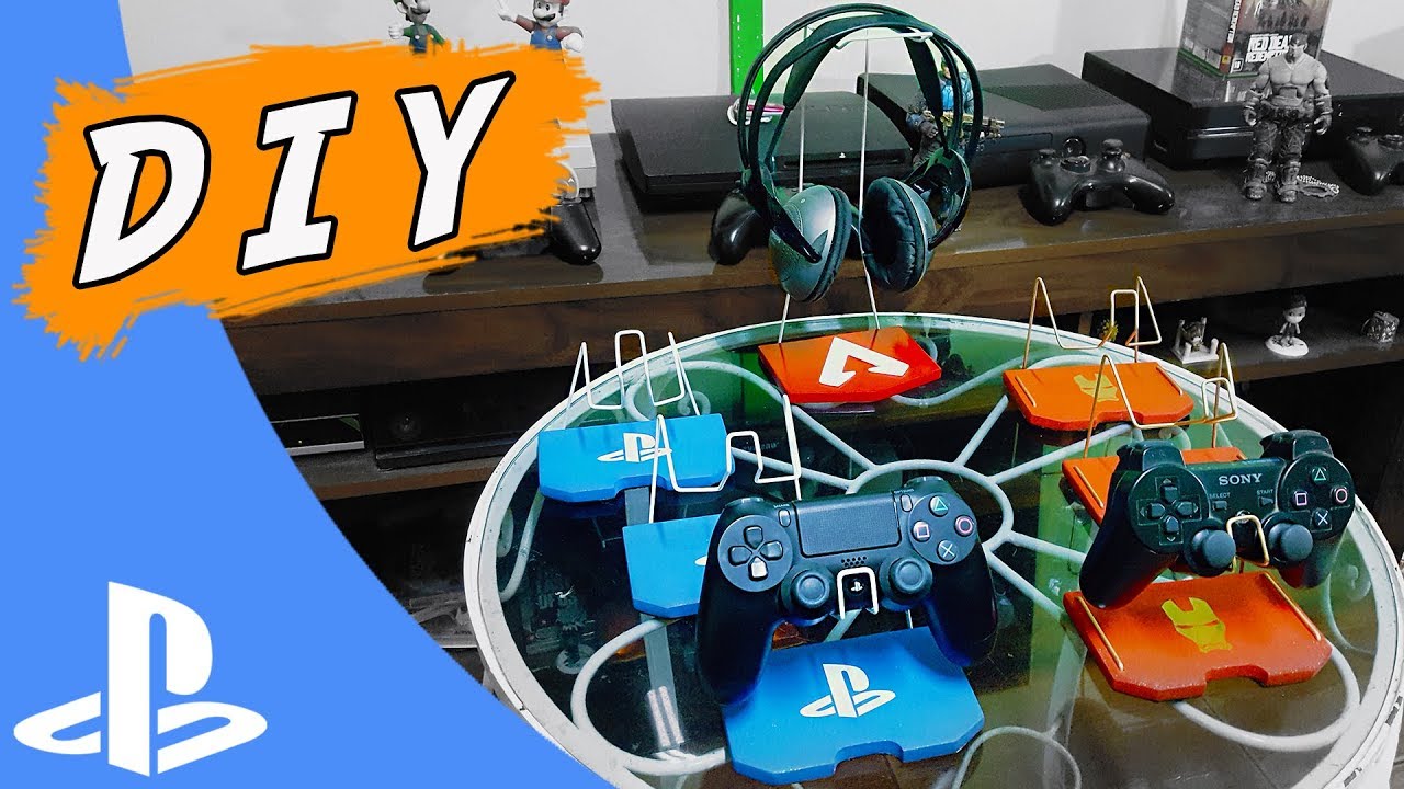 DIY: Suporte Controle PS4/PS3