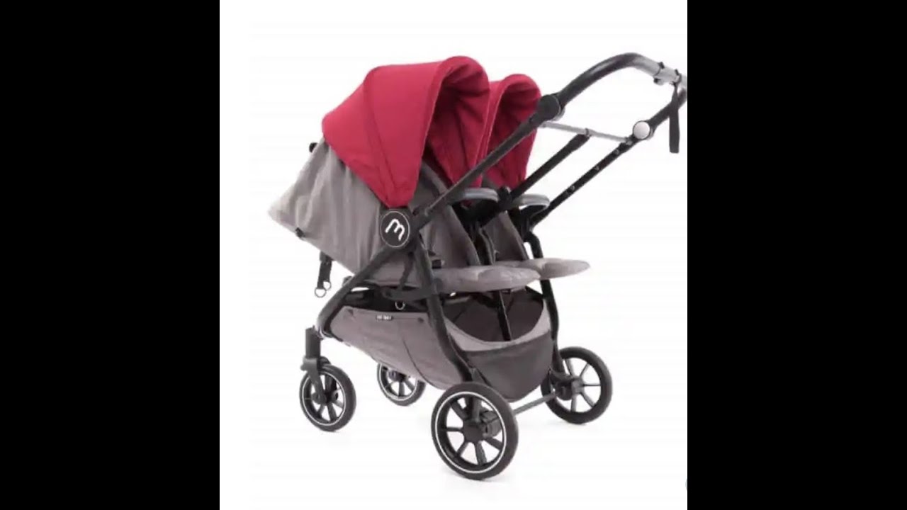 Asiento Reversible Silla Gemelar Easy Twin 4 Baby Monsters