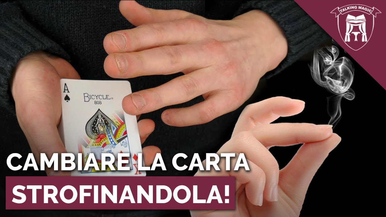 TUTORIAL: CAMBIARE LA CARTA STROFINANDOLA!