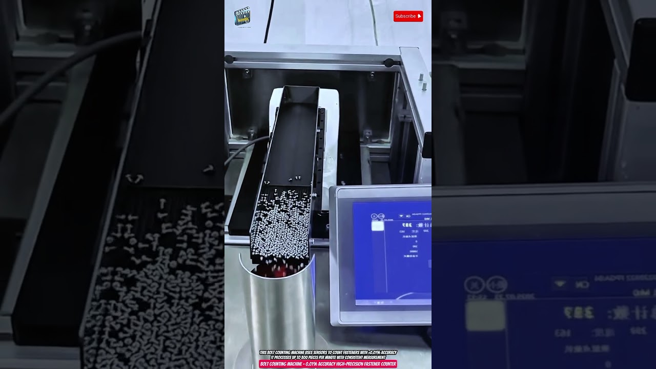 Bolt Counting Machine &ndash; 0.01% Accuracy High-Precision Fastener Counter
