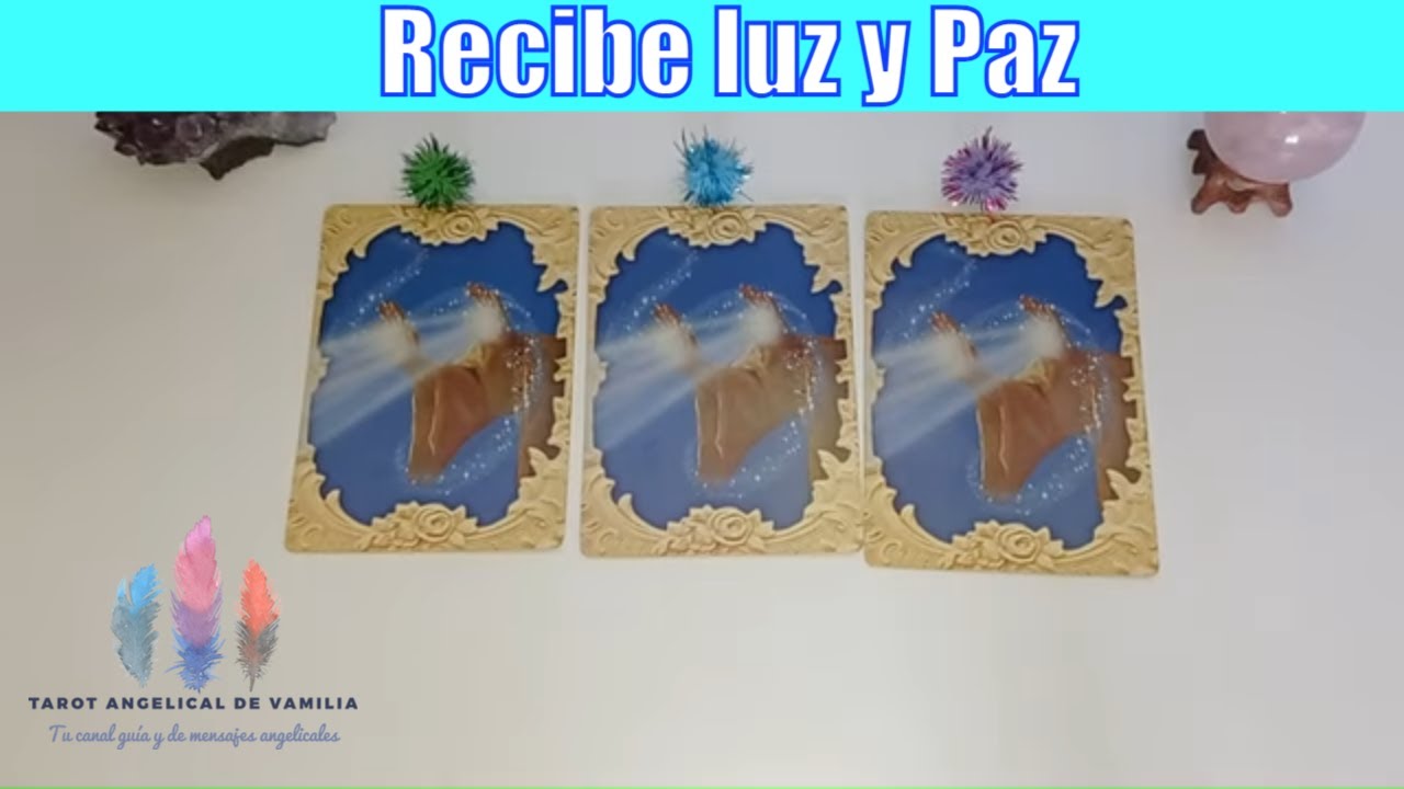 Mensajes de los &Aacute;NGELES con TERAPIA ANGELICAL/Elige una carta/Tarot interactivo hoy