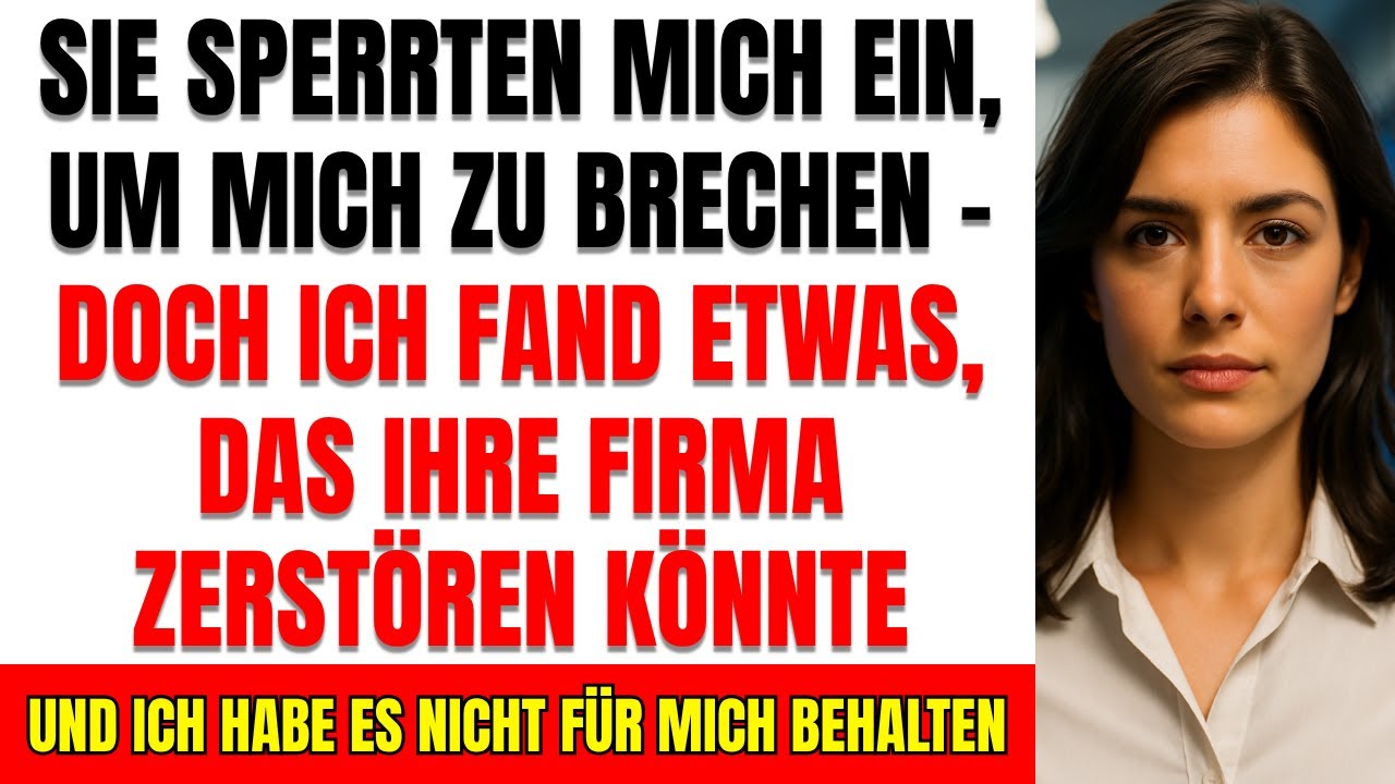 Sie Sperrten Mich Über Nacht Im Serverraum Ein – Ich Nutzte Die Zeit, Um...